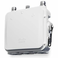 Cisco Catalyst IW9165D Dual Band IEEE 802.11 a/b/g/n/ac/ax 3.60 Gbit/s Wireless Access Point - Outdoor - 5 GHz, 6 GHz - Internal/External - MIMO Technology - 2 x Network (RJ-45) - Gigabit Ethernet, 2.5 Gigabit Ethernet - Bluetooth 5 - Pole-mountable - IP66/67