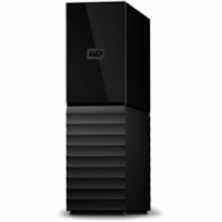 WD My Book WDBBGB0220HBK-NESN 22 TB Desktop Hard Drive - External - Black - Storage System Device Supported - USB 3.2 (Gen 1) - 256-bit AES Encryption Standard - 3 Year Warranty