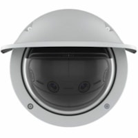 AXIS Panoramic P3827-PVE 7 Megapixel Network Camera - Color - Dome - White - TAA Compliant - H.264, H.265, Motion JPEG, H.264B, H.264H, H.265M, H.264B (MPEG-4 Part 10/AVC), H.264M (MPEG-4 Part 10/AVC), H.264H (MPEG-4 Part 10/AVC), Zipstream - 3712 x 1856 - 3.3 mm Fixed Lens - 30 fps - RGB CMOS - Gig