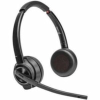 Poly Savi 8400 Office 8420 Headset - Microsoft Teams Certification - Stereo - Wireless - Bluetooth/DECT 6.0 - 590.6 ft - 20 Hz to 20 kHz - On-ear - Binaural - Supra-aural - Noise Cancelling Microphone