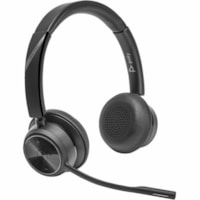 Casque Savi 7400 Office 7420 Sans fil Supra-auriculaire Stéréo - Noir Poly - Stéréo - Sans fil - Bluetooth/DECT - 590,6 pi - 20 Hz à 20 kHz - Supra-auriculaire - Binaural - Supra-aural - Élimination du bruit Microphone - Antibruit - Noir