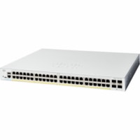 Cisco Catalyst C1200-48P-4G Ethernet Switch - 48 Ports - Manageable - Gigabit Ethernet - 10/100/1000Base-T, 1000Base-X - 3 Layer Supported - 4 SFP Slots - 451.95 W Power Consumption - 375 W PoE Budget - Twisted Pair, Optical Fiber - Rack-mountable