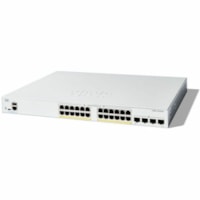 Cisco Catalyst C1300-24FP-4G Ethernet Switch - 24 Ports - Manageable - Gigabit Ethernet - 10/100/1000Base-T, 1000Base-X - 3 Layer Supported - Modular - 4 SFP Slots - 438.30 W Power Consumption - 370 W PoE Budget - Optical Fiber, Twisted Pair - PoE Ports - 1U - Rack-mountable