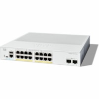 Commutateur Ethernet Catalyst 1200 C1200-16P-2G 16 Ports Gérable - Gigabit Ethernet - 1000Base-X, 10/100/1000Base-T Cisco - 16 Ports - Gérable - Gigabit Ethernet - 1000Base-X, 10/100/1000Base-T - 3 Couche supportée - Modulaire - 2 Emplacements SFP - 154,50 W Consommation d'&eacu