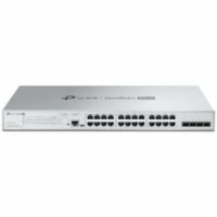 Commutateur Ethernet Omada Pro 5500 S5500-24GP4F Gérable - Gigabit Ethernet - 10/100/1000Base-T, 1000Base-X TP-Link - Gérable - Gigabit Ethernet - 10/100/1000Base-T, 1000Base-X - 2 Couche supportée - 4 Emplacements SFP - 301,10 W Consommation d'énergie - 250 W Budget PoE 