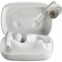 Poly Charging Case Poly Earbud - White - Stereo - True Wireless - Earbud - Binaural - In-ear - White