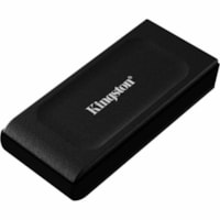 Disque SSD XS1000 SXS1000/2000G 2 To Portable - Externe - Noir Kingston - Système de rangement Appareil compatible - USB 3.2 (Gen 2) - 1050 Mo/s Taux de transfer maximale en lecture