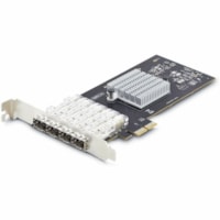 Carte Ethernet gigabitOrdinateur/serveur/poste de travail - 1000Base-T, 1000Base-SX, 1000Base-LX - SFP (mini-GBIC) - Carte Enfichable StarTech.com - PCI Express 2.0 x2 - 1000 Mbit/s Taux de transfert des données - Intel I350-AM4 - 4 Port(s) - Fibre Optique - 1000Base-T, 1000Base-SX, 1000Base-