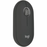 Logitech Pebble 2 M350s Mouse - Optical - Wireless - Bluetooth - Tonal Graphite - 4000 dpi - Scroll Wheel - Symmetrical