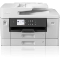 Brother MFC-J6940DW Wireless Inkjet Multifunction Printer - Color - Copier/Fax/Printer/Scanner - 1200 x 4800 dpi Print - Automatic Duplex Print - Color Flatbed Scanner - 1200 dpi Optical Scan - Color Fax - Fast Ethernet - Wireless LAN - Wi-Fi Direct, Brother Mobile Connect, Near Field Communication 