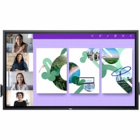 Écran de collaboration P6524QT 65po 4K UHD LCD Dell - 65po LCD - InGlass - Écran tactile - 16:9 Rapport de forme - 3840 x 2160 - LED - 350 cd/m² - 1,300:1 Contraste - 2160p - USB - HDMI