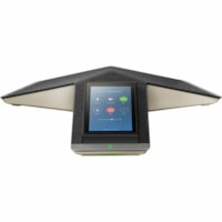 Station de conférence IP Trio C60 - Avec fil/Sans fil - Wi-Fi - De table - Noir Poly - 3 x Ligne Totale - VoIP - 5 po (127 mm) LCD - 2 x Réseasu (RJ-45) - PoE Ports