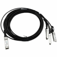 Câble réseau 9.8 pi Twinaxial Axiom - 9.8 pi Twinaxial Câble réseau pour Périphérique réseau, Routeur, Commutateur - 40 Gbit/s - Noir