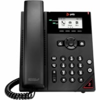 Téléphone IP VVX 150 Poly - 2 x Ligne Totale - VoIPRéseasu (RJ-45) - PoE Ports