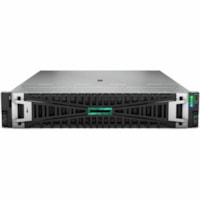 HPE ProLiant DL345 G11 2U Rack Server - 1 EPYC 9124 3 GHz - 32 GB RAM - 12Gb/s SAS Controller - AMD Chip - 1 Processor Support - 3 TB RAM Support - DDR5 SDRAM - Up to 16 MB Graphic Card - Gigabit Ethernet - 8 x SFF Bay(s) - Hot Swappable Bays - 1 x 800 W