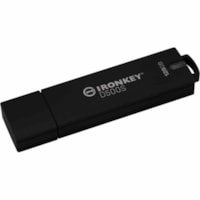 Clé USB IronKey D500S D500S 128 Go USB 3.2 (Gen 1) Type A Durci - XTS-AES, 256 bits AES Kingston - 128 Go - USB 3.2 (Gen 1) Type A - 260 Mo/s Vitesse de Lecture - 190 Mo/s Vitesse d'écriture - XTS-AES, 256 bits AES