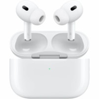 Apple AirPods Pro (2nd generation) with MagSafe Case (USB-C) - Siri - Stereo - True Wireless - Bluetooth - Earbud - Binaural - In-ear - Noise Cancelling Microphone - Noise Canceling - White