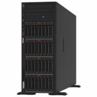 Lenovo ThinkSystem ST650 V3 7D7A1009NA 4U Tower Server - 1 Xeon Silver 4410T 2.70 GHz - 32 GB RAM - Serial ATA, 12Gb/s SAS Controller - Intel C741 Chip - 2 Processor Support - 4 TB RAM Support - TruDDR5 - Up to 16 MB Graphic Card - 10 Gigabit Ethernet - 8 x SFF Bay(s) - Hot Swappable Bays - 1 x 750 