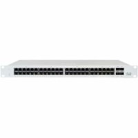 Commutateur Ethernet MS MS130-48P-HW 48 Ports Gérable - Gigabit Ethernet - 10/100/1000Base-T, 1000Base-X Meraki - 48 Ports - Gérable - Gigabit Ethernet - 10/100/1000Base-T, 1000Base-X - 2 Couche supportée - 4 Emplacements SFP - 740 W Budget PoE - Fibre Optique, Paire torsad&eacu