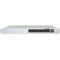 Commutateur Ethernet MS MS130-24-HW 24 Ports Gérable - Gigabit Ethernet - 10/100/1000Base-T, 1000Base-X Meraki - 24 Ports - Gérable - Gigabit Ethernet - 10/100/1000Base-T, 1000Base-X - 2 Couche supportée - 4 Emplacements SFP - Fibre Optique, Paire torsadée - Montable en r