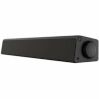 Creative Stage SE mini 2.0 Bluetooth Sound Bar Speaker - 12 W RMS - Black - Under Monitor