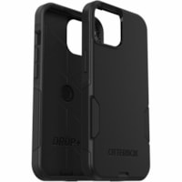 OtterBox iPhone 15, iPhone 14 & iPhone 13 Commuter Series Case - For Apple iPhone 15, iPhone 14, iPhone 13 Smartphone - Black - Drop Resistant, Bump Resistant, Scrape Resistant, Scratch Resistant, Impact Absorbing, Dust Resistant, Dirt Resistant - Polycarbonate, Synthetic Rubber - 1