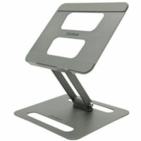 Contour - Plateau support pour dessus de bureau multiusage - 9,30 po (236,22 mm) Hauteur x 8,40 po (213,36 mm) Largeur x 1,80 po (45,72 mm) Profondeur - Bureau - Acier - Pour Ordinateur Portable, Bureau, Maison - Ergonomique, Solide, Portable, Réglable