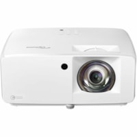 Optoma UHZ35ST 3D Short Throw DLP Projector - 16:9 - Portable - White - High Dynamic Range (HDR) - Front - 480i - 30000 Hour Normal Mode - 500,000:1 - 3500 lm - HDMI - USB - Network (RJ-45) - Gaming, Entertainment, Home