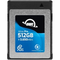 OWC Atlas Pro 512 GB CFexpress Card Type B - 1  - 3.56 GB/s Read - 2.93 GB/s Write - 3 Year Warranty