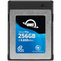 OWC Atlas Pro 256 GB CFexpress Card Type B - 1  - 3.56 GB/s Read - 2.93 GB/s Write - 3 Year Warranty