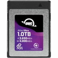 OWC Atlas Ultra 1 TB CFexpress Card Type B - 1  - 3.56 GB/s Read - 2.93 GB/s Write - 3 Year Warranty