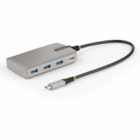 Concentrateur USB - USB 3.2 (Gen 2) Type C - Portable - Gris StarTech.com - USB 3.2 (Gen 2) Type C - Portable - 5 Port(s) USB - Support UASP - PC, Mac, ChromeOS, iPadOS, Android