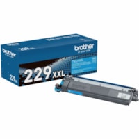 Brother Original Super High Yield Laser Toner Cartridge - Cyan - 1 Each - 4000 Pages