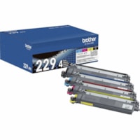 Brother - Cartouche toner D'origine Standard Rendement Laser - Emballage multiple - Noir, Cyan, Magenta, Jaune - 4 / emballage