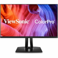 ViewSonic - Moniteur LED ColorPro VP275-4K 27 po Classe 4K UHD - 16:9 - 27 po Visible - Technologie IPS - LED Rétroéclairage - 3840 x 2160 - 1,07 milliard de couleurs - 360 cd/m² - 5 ms - 75 Hz Fréquence de rafraîchissement - Hauts-Parleurs - HDMI - DisplayPort - Concentrat