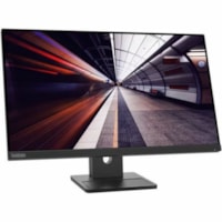 Lenovo ThinkVision E24-30 24" Class Full HD LED Monitor - 16:9 - Raven Black - 23.8" Viewable - In-plane Switching (IPS) Technology - WLED Backlight - 1920 x 1080 - 16.7 Million Colors - 250 cd/m² - 4 ms - 100 Hz Refresh Rate - Speakers - HDMI - VGA - DisplayPort