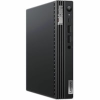 Lenovo ThinkCentre M80q Gen 4 12E90014US Desktop Computer - Intel Core i5 13th Gen i5-13500T - vPro Technology - 8 GB - 256 GB SSD - Tiny - Black - Intel Q670 Chip - Windows 11 Pro - Intel UHD Graphics 770 DDR5 SDRAM - English Keyboard - IEEE 802.11ax - 90 W