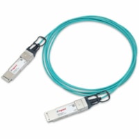 Ortronics Fiber Optic Network Cable - 13.1 ft Fiber Optic Network Cable for Network Device - First End: 1 x QSFP+ Network - Second End: 1 x QSFP+ Network - 40 Gbit/s - LSZH