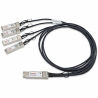 Câble réseau 8.2 pi DAC Ortronics - 8.2 pi DAC Câble réseau pour Périphérique réseau - 100 Gbit/s