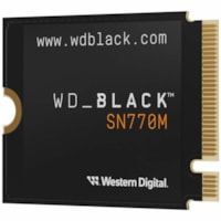 Disque SSD Black WDS500G3X0G-00CHY0 500 Go - M.2 2230 Interne - PCI Express NVMe (PCI Express NVMe 4.0) WD - Console de jeu, Notebook Appareil compatible - 300 To TBW - 5000 Mo/s Taux de transfer maximale en lecture - 5 Année Garantie