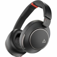 Casque Voyager Surround 85 UC Câblé / Sans fil Sur tête, Par dessus l'Oreille Stéréo - Noir Poly - Certification Microsoft Teams - Stéréo - Mini-phone (3.5mm) - Câblé / Sans fil - Bluetooth - 98,4 pi (30 m) - 20 Hz à 16 kHz - Sur tête, Par d