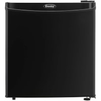 Danby 1.6 cu. ft. Compact Refrigerator in Black - 45.31 L - Auto-defrost - Reversible - 45.31 L Net Refrigerator Capacity - Black