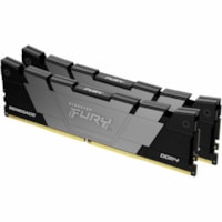 Kingston FURY Renegade 16GB (2 x 8GB) DDR4 SDRAM Memory Kit - For Motherboard - 16 GB (2 x 8GB) - DDR4-3200/PC4-25600 DDR4 SDRAM - 3200 MHz Single-rank Memory - CL16 - 1.35 V - Non-ECC - Unbuffered - 288-pin - DIMM