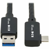 Tripp Lite by Eaton VR Link Cable for Meta Quest 2, USB-A to USB-C (M/M), USB 3.2 Gen 1, 5 m (16.4ft - 16.4 ft (5 m) USB/USB-C Data Transfer Cable for VR Headset, Gaming Computer - First End: 1 x USB 3.2 (Gen1) Type A - Male - Second End: 1 x USB 3.2 (Gen1) Type A - Male - 5 Gbit/s