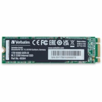 Verbatim Vi560 1 TB Solid State Drive - M.2 2280 Internal - SATA (SATA/600) - Notebook, Desktop PC Device Supported - 450 TB TBW - 560 MB/s Maximum Read Transfer Rate - 2 Year Warranty