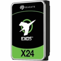 Seagate Exos X24 ST16000NM001H 16 TB Hard Drive - 3.5" Internal - SATA (SATA/600) - Conventional Magnetic Recording (CMR) Method - Storage Array Device Supported - 7200rpm - Hot Pluggable - 512e/4Kn Format - 5 Year Warranty