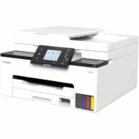 Canon MAXIFY GX2020 Wired & Wireless MegaTank Inkjet Multifunction Printer - Color - Copier/Fax/Printer/Scanner - 600 x 1200 dpi Print - Automatic Duplex Print - Up to 27000 Pages Monthly - Color Flatbed Scanner - 1200 dpi Optical Scan - Color Fax - Fast Ethernet - Wireless LAN - Apple AirPrint, Mop