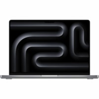 Apple MacBook Pro MTL73C/A 14.2" (360.68 mm) Notebook - Apple M3 - 8 GB - 512 GB SSD - Canadian French Keyboard - Space Gray - Apple M3 Chip - 3024 x 1964 - macOS Sonoma - Liquid Retina Display, True Tone Technology - Front Camera/Webcam - 22 Hours Battery Run Time - IEEE 802.11ax Wireless LAN Stand