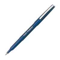 Pilot Fineliner Marker Pen - 0.4 mm (0.02") Pen Point - Blue Ink