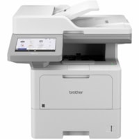 Brother MFC-L6915DW Wireless Laser Multifunction Printer - Monochrome - Copier/Fax/Printer/Scanner - 52 ppm Mono Print - 1200 x 1200 dpi Print - Automatic Duplex Print - Up to 160000 Pages Monthly - Color Flatbed/ADF Scanner - 1200 dpi Optical Scan - Monochrome Fax - Gigabit Ethernet - Wireless LAN 